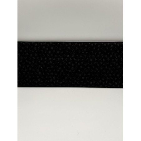 TISSU NOIR ETOILES NOIRES