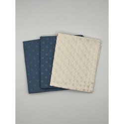 COUPONS PEARL ESSENCE MOTIFS CARRES ( BLEU ou BLANCS)