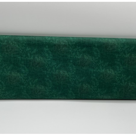 VERT FONCE MOTIF BRANCHETTES