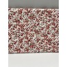 TISSU BAIES ROUGE FD BLANC