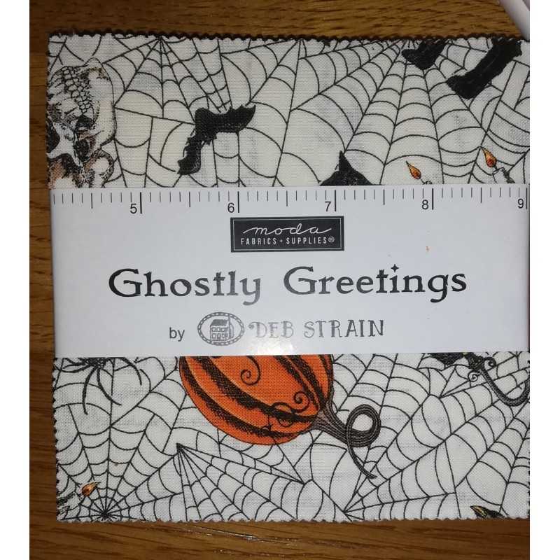 CHARM PACK GHOSTLY GREETINGS