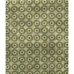 TISSU STARFLOWER GREEN